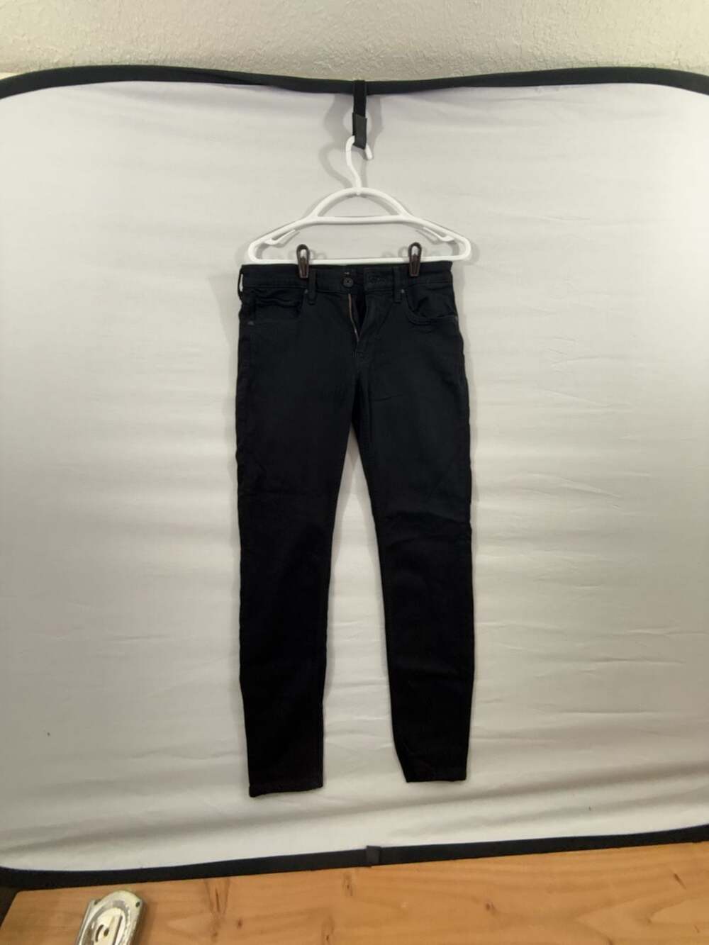 Paige Skinny Jeans Size 30 Black Denim